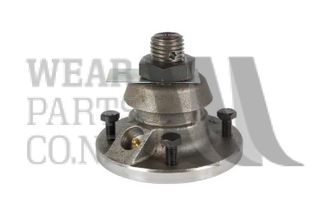 4 Bolt RH Bearing Hub to suit Overum Coulter with Shaft, 50602, 80967AH