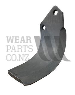 LH Rotary Hoe Blade to suit Celli HD Speed (10mm Thick) 722558, 722538