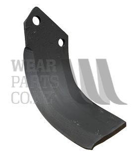 RH Rotary Hoe Blade to suit Celli HD Speed (10mm Thick) 722557, 722537