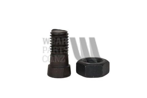 Double Flat Plough Bolt/Nut M12x34 Gr 12.9