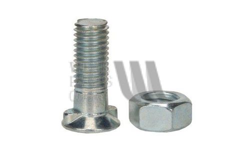 Double Nib Plough Bolt/Nut M12x30 Gr12.9