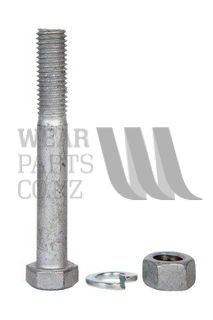 Hex Bolt/Nut M12x120mm Gr8.8 Zinc