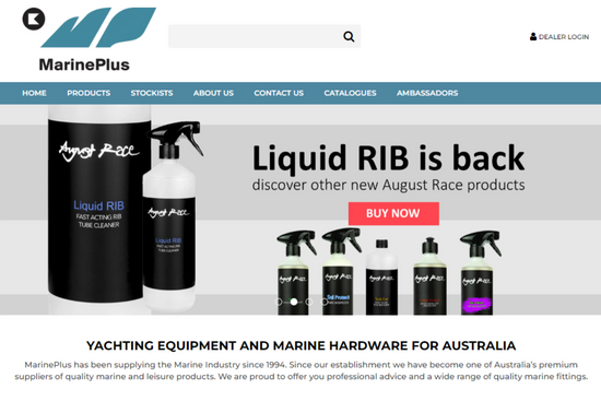 Marine Plus Webstore Integration with MYOB Exo