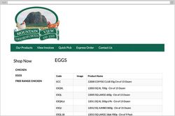 Mountain View Poultry (B2B Online Ordering)