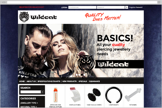 Wildcat jewellery on sale