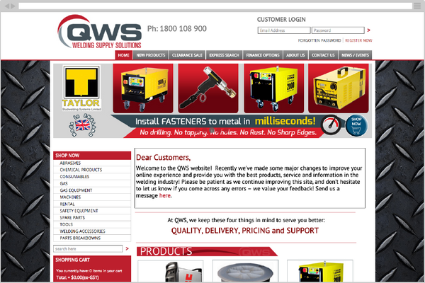 QWS Welding Supply Solutions