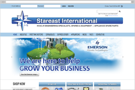 Stareast International Webstore Integration with Attaché