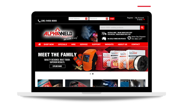 alphaweld website