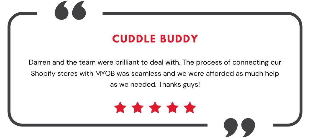 cuddle buddy testimonial
