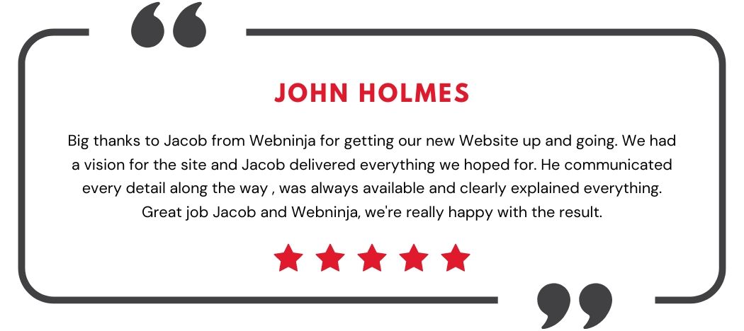 john homles testimonial