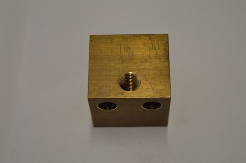 BRASS BLOCK 40 X 40 X 44