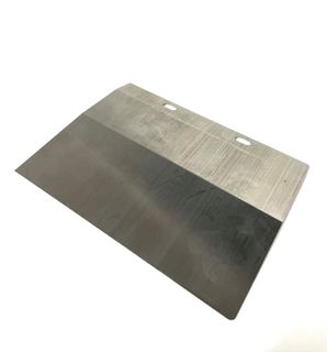 CHIP BAFFLE PLATE 155 X 92 X 0.5 (INFEED FENCE)