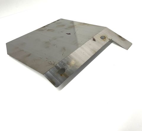 CHIP BAFFLE PLATE 170 X 130/189 X 0.5 LEFT SP