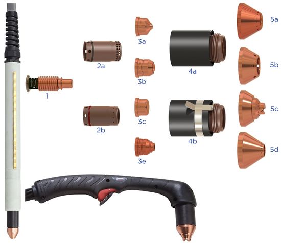 Hypertherm DURAMAX HYAMP Parts & Torches