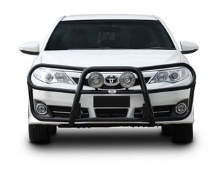 FRONT PROTECTION BAR - ALLOY - BLACK