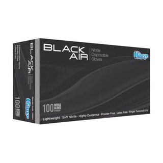 Black Air Gloves Large