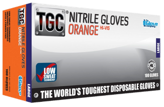 TGC Orange Gloves Large