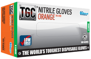 TGC Orange Gloves Extra Large