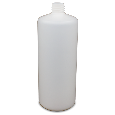 1 Litre Bottle White plastic