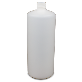 1 Litre Bottle White plastic