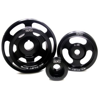 Lightweight aircraft grade alumimium Lightened underdrive pulley kit For MY08-on WRX/Sti