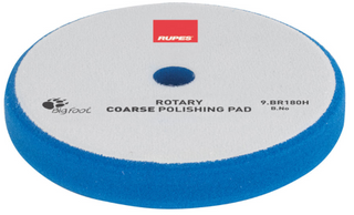 Rotary Foam Pad Coarse Blue 160mm 2 Pack