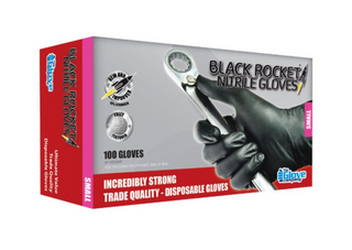 Black Rocket Gloves Small