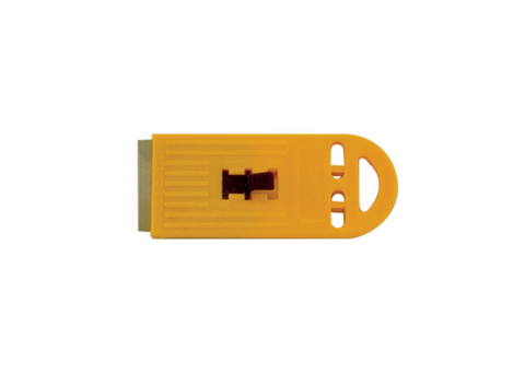 Plastic Blade Holder Yellow