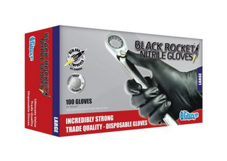 Black Rocket Gloves Large