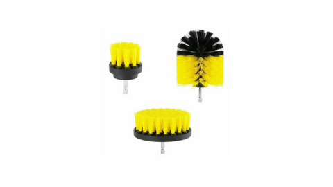 3 Pack Power Scrubber Drill Brush Set