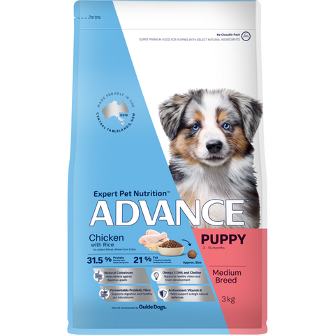 ADVANCE PUPPY MEDIUM BREED CHICKEN 3KG