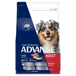 ADVANCE DOG ADULT MEDIUM BREED LAMB 3KG