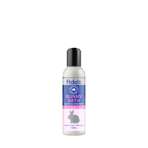 FIDOS BUNNY BATH SHAMPOO & CONDITIONER 125ML