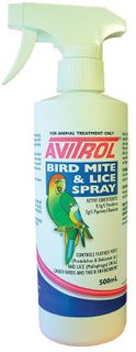 FIDOS AVITROL BIRD MITE LICE SPRAY 500ML