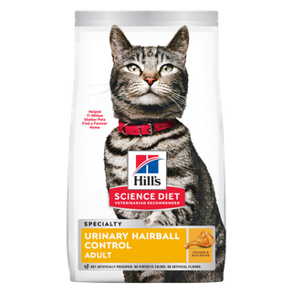 SCIENCE DIET FELINE URINE HAIRBALL ADULT 3.17KG