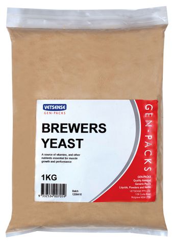 VETSENSE GEN-PACK BREWERS YEAST 1KG