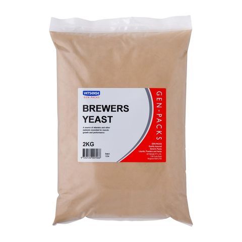 VETSENSE GEN-PACK BREWERS YEAST 2KG