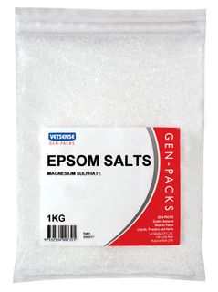 VETSENSE GEN-PACK EPSOM SALTS 1KG