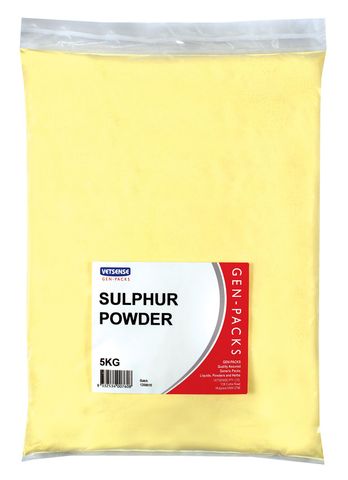 VETSENSE GEN-PACK SULPHUR 5KG