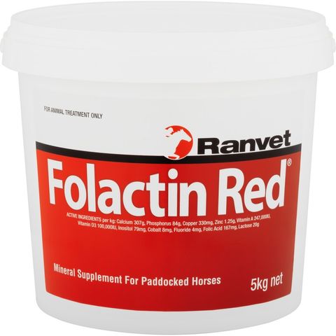 RANVET FOLACTIN RED STUD FORM 5KG