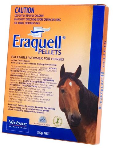 VIRBAC ERAQUELL 35G PALLATABLE PELLET