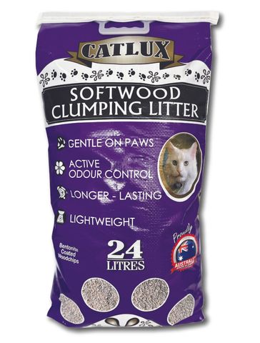 CATLUX LIGHT CLUMPING LITTER 24L