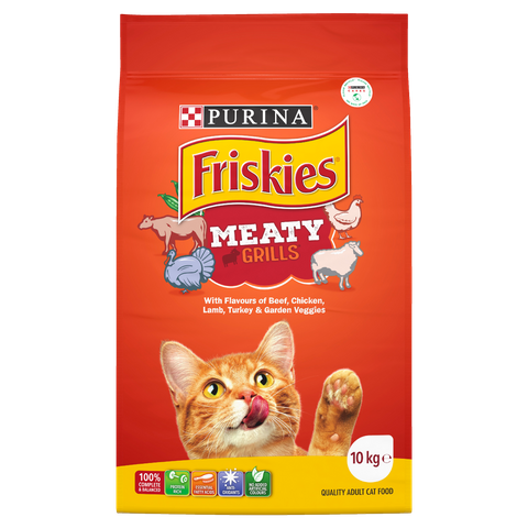 FRISKIES ADULT MEATY GRILLS 10KG