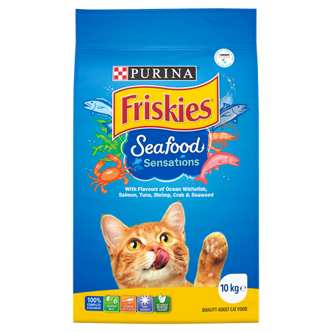 FRISKIES ADULT SEAFOOD SENSATIONS 10KG