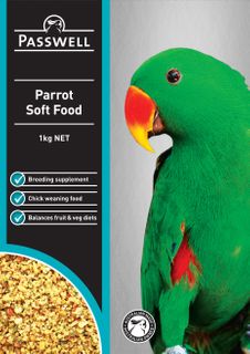 PASSWELL PARROT SOFT FOOD 500G