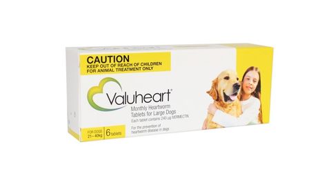 VALUHEART LARGE DOG GOLD 6TAB