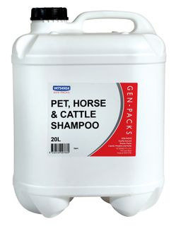 VETSENSE GEN-PACK PET HORSE AND CATTLE SHAMPOO 20L