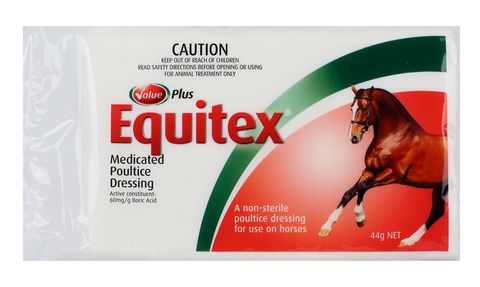 VALUEPLUS EQUITEX MEDICATED DRESSING 44G