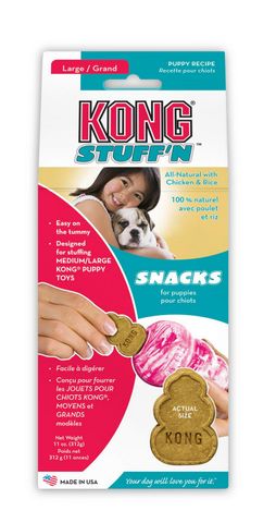 KONG STUFF N SNACKS PUPPY 300G LARGE XY1