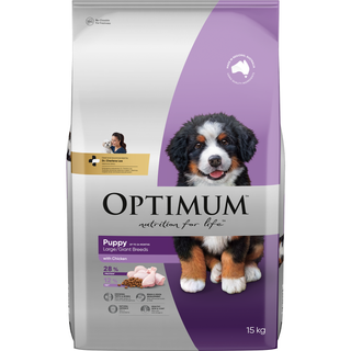 OPTIMUM PUPPY LARGE BREED CHICKEN 15KG